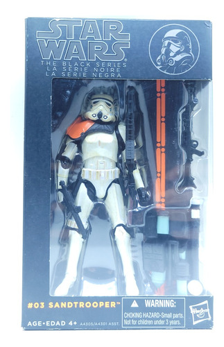 Sandtrooper Star Wars Black Series Orange Wave