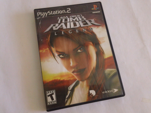 Lara Croft Tomb Raider Legend Playstation 2 Completo Manual