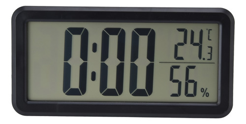 Reloj Digital De Temperatura Y Humedad Montado En La Pared C