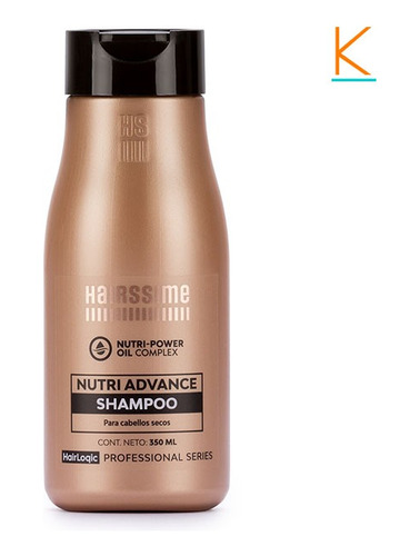 Hairssime Hair Logic Shampoo Nutri Advance Nutrición 350ml