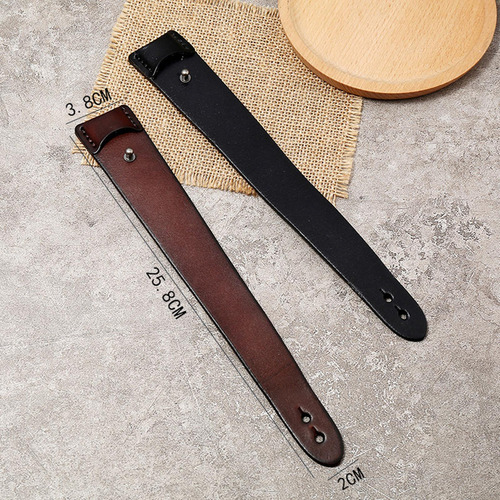 Pulsera Ancha For Hombre, Brazalete, Brazalete, Marrón