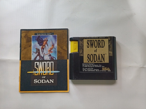 Sega Genesis Sword Of Sodan (Usado)