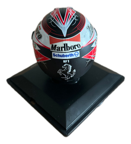 Miniatura F1 Capacete Ferrari Raikkonen 2007 Campeão 1/5 Branco