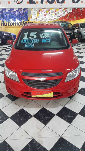 Chevrolet Onix Ls 1.0 Flex Ano 2015 Vermelho 5 Portas