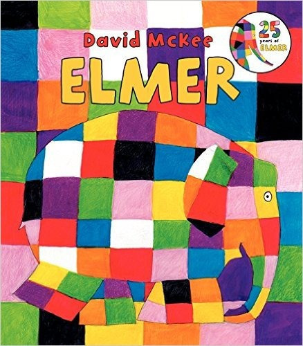 Elmer - Board Book - David Mckee