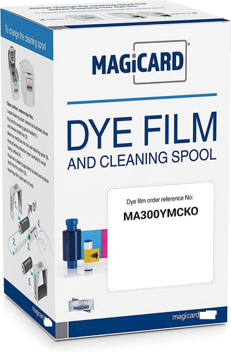 Magicard Ma300ymcko Color Ribbon - Ymcko - 300 Impresiones .