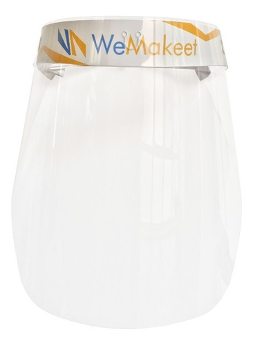 Careta De Protección Premium De Pet-g Cal 30 Reusable Adulto