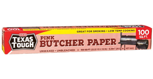 Papel Para Envolver Carne Texas Tough Pink Butcher Paper 