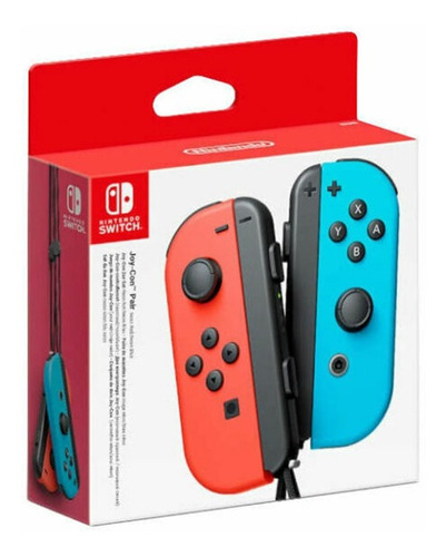 Joy-con Neon Red Y Neon Blue Para Nintendo Switch