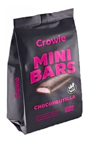 Imagen 2 de 7 de Crowie Mini Bars 50gr Promo Sin Tacc - Barata La Golosineria