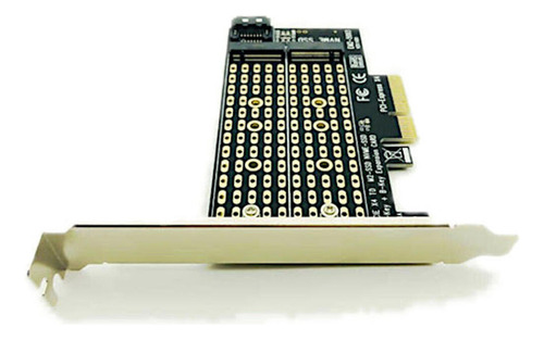 Tarjeta Expansion Pci-e X4 M.2 Ngff Nvme Sata Dual