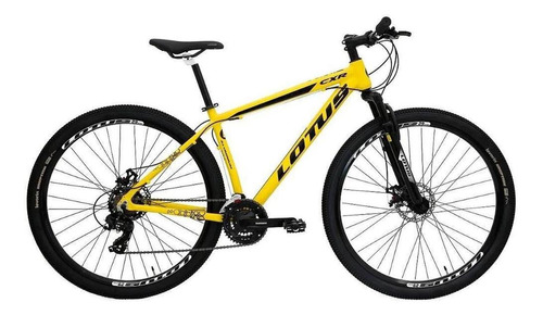 Bicicleta 29 Al Lotus Alav/cxr 21v Amarelo / Preto 17.5