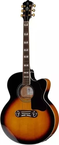 Guitarra elétrica Harley Benton Progressive Series R-458 FanFret de tília  2018 black high-gloss brilhante com diapasão de amaranto