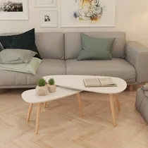 Comprar Juego De Mesa De Centro Juvenil Tu Mesita Hawai Blanco