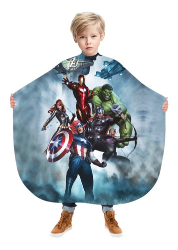 Capa De Corte Niños Las Kapas  Superheroes Avengers