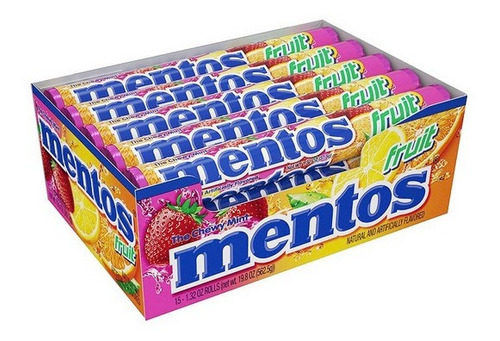 Mentos Tuti Fruti X 12