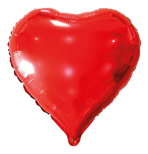 Balão Metalizado Coração Vermelho Mundo Bizarro 20pol 1und