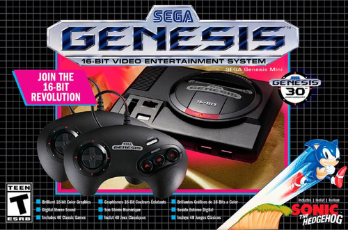 Consola Sega Genesis Mini Classics Edition Start Games Meses