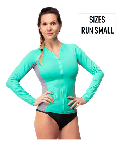 Island Daze Rashguard - Protección Solar Upf 50 - Traje De N