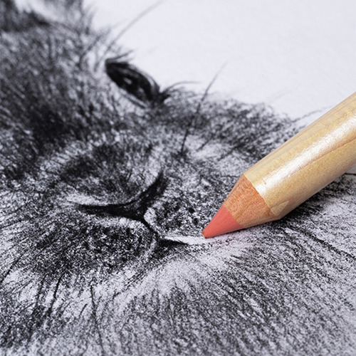 Lápiz De Dibujo Mate Faber-castell, Grafito, Para Sombrear