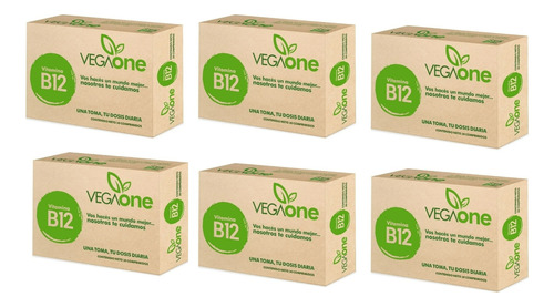 Complejo Vitaminico Vegano B12 Vegaone X30 Comprimidos 