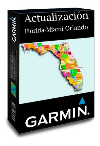 Actualización Gps Garmin Usa Miami Florida Disney Orlando