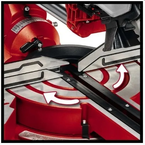 Imagen 4 de 10 de Sierra Ingletadora Telescopica Einhell Laser 2100w 254mm 10