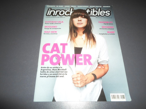 Inrockuptibles 137 Cat Power Regina Spektor Wilco Miranda