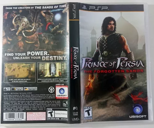 Jogo PSP Prince of Persia The Forgotten Sands - Ubisoft - Gameteczone a  melhor loja de Games e Assistência Técnica do Brasil em SP