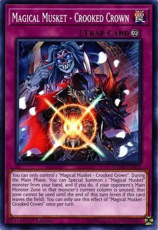 Yugioh! Magical Musket - Crooked Crown - Dane-en072