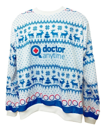 Suéter Navideño Ugly Sweater Navidad Personalizado Tu Logo