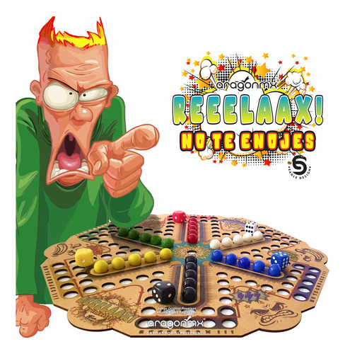 Juego De Mesa No Te Enojes Reeelaax Y Damas Chinas Aragonmx