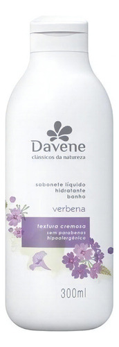 Sabonete Líquido Hidratante De Banho Verbena 300ml Davene