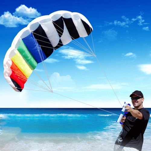 Kitesurf Voador De 1,4m Com Luzes De Pára-quedas Parafoi And