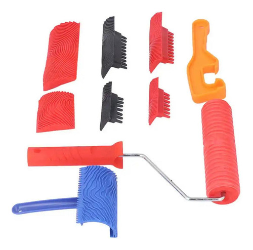Wood Graining Tool Set Rubber With Handle Paint Look Like