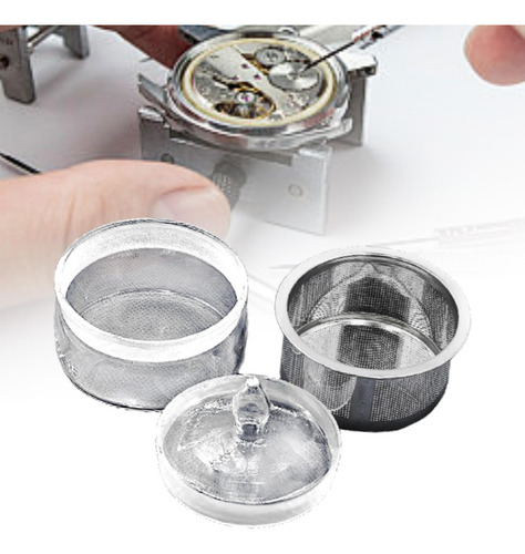Kit De Reparación De Relojes Con Recipiente De Red Para