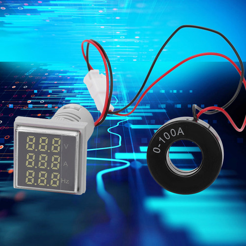 Display Digital Quadrado, Frequência De Corrente Alternada 3