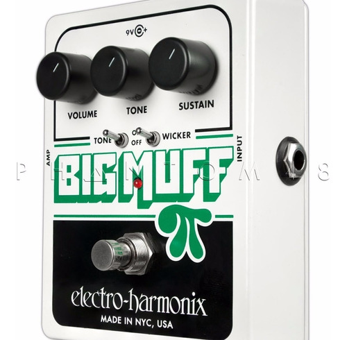 Electro Harmonix Big Muff Pi With Tone Wicker Pedal Fuzz