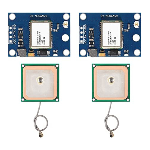 Módulo Gps Gyneo6mv2 Neo6m De 2 Piezas Control De Vuel...