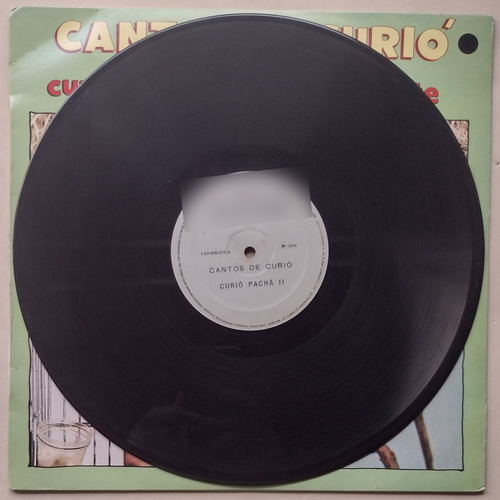 Lp Cantos De Curió Pacha Ii E Curió Brilhante 1974 Vg Vinil (Usado)