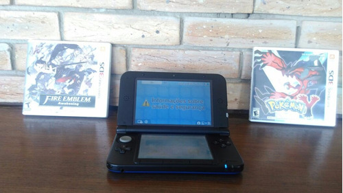 Nintendo 3ds Xl Azul + Fire Emblem Awakening + Pokemon Y