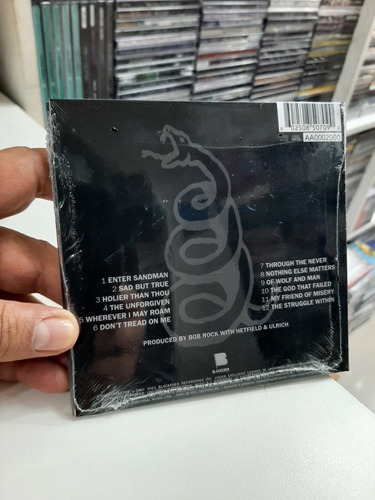 Cd - Metallica - ( The Black Album ) - Remastered