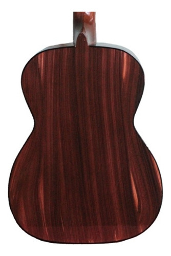 Guitarra clásica La Purepecha Acústica clásica para diestros veteada brillante