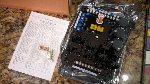Imagen 2 de 6 de Avr Generador Cat Vr6 Regulador Voltaje Catvr6 Planta