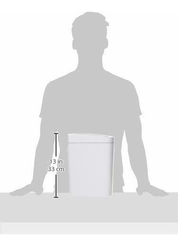 Papelera Con Sensor De Movimiento Ninestars Amz-7-2, 1.9 Gal