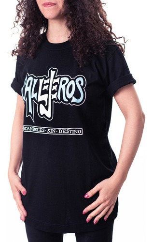 Remera Callejeros Bandera Argentina Laser Rock