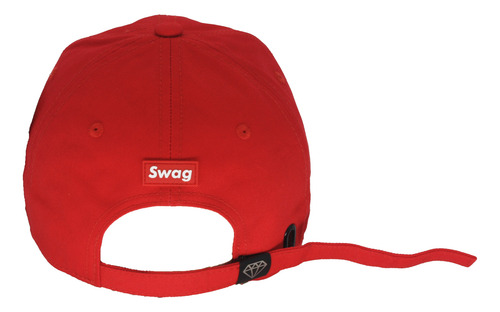 Swag Original Gorra Moda Deportiva Casual Ajustable Rojo Ajustable 56cm-60cm