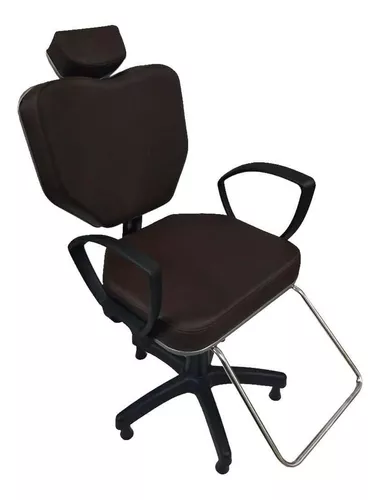 Cadeira de Barbeiro Reclinável Dubai - Pé Redondo - Cadeira de