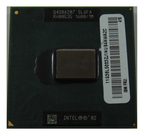 Procesador Intel Pentium M Sl6fa 1.6ghz 1m J.m