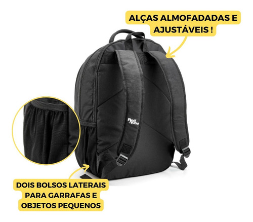 Mochila Costas Masculina Red Nose Escolar Reforçada Estilosa